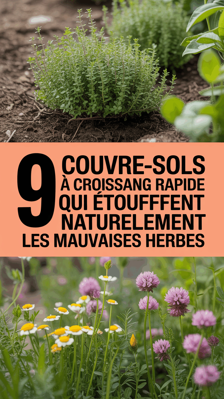 9 couvre-sols à croissance rapide qui étouffent naturellement les mauvaises herbes