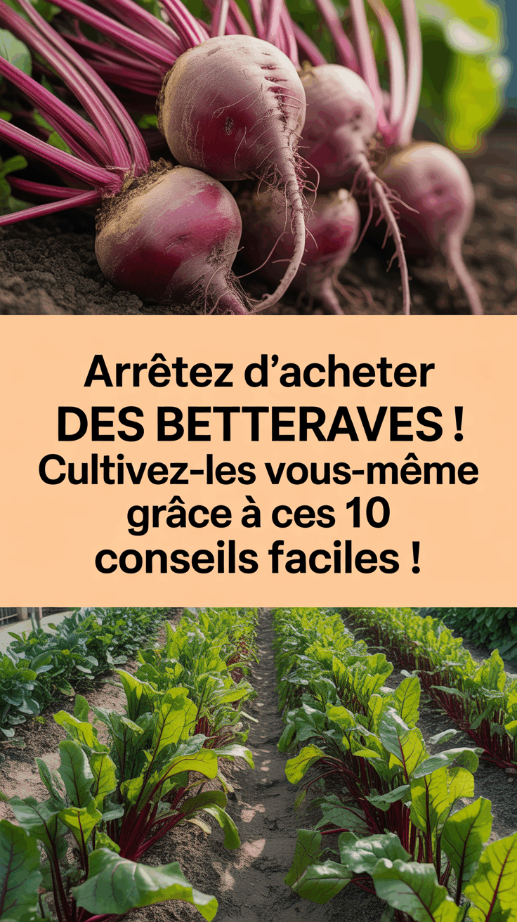 Arrêtez d’acheter des betteraves ! Cultivez-les vous-même grâce à ces 10 conseils faciles !