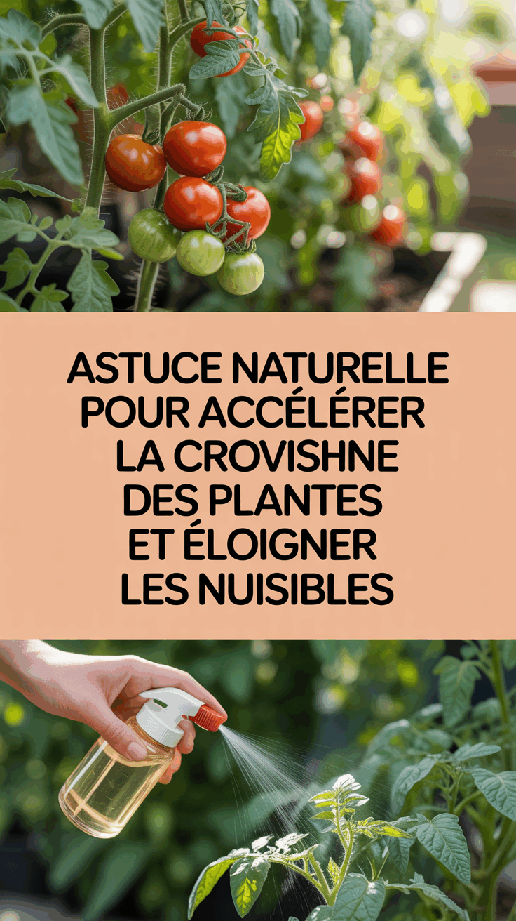 Astuce Naturelle pour Accélérer la Croissance des Plantes et Éloigner les Nuisibles