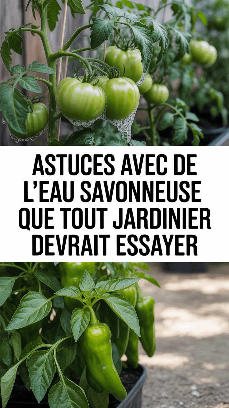 Astuces avec de l'eau savonneuse que tout jardinier devrait essayer