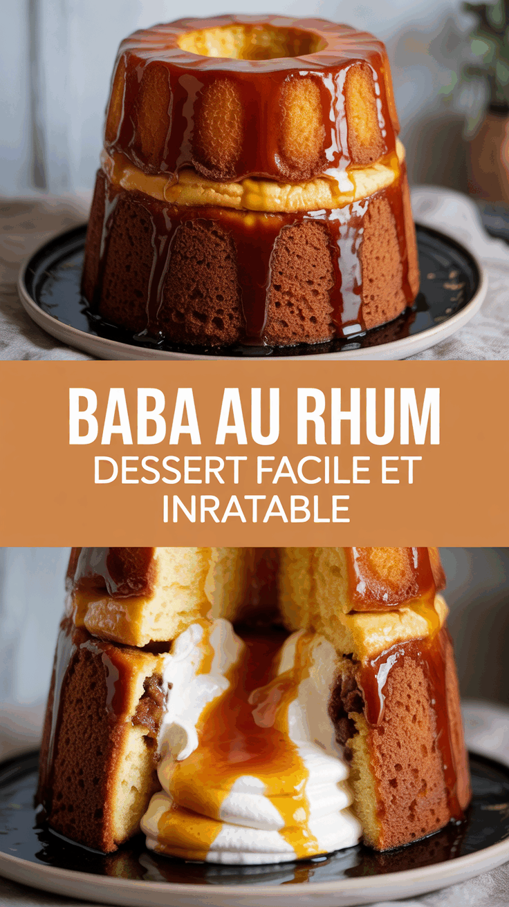 Baba au rhum dessert facile et inratable