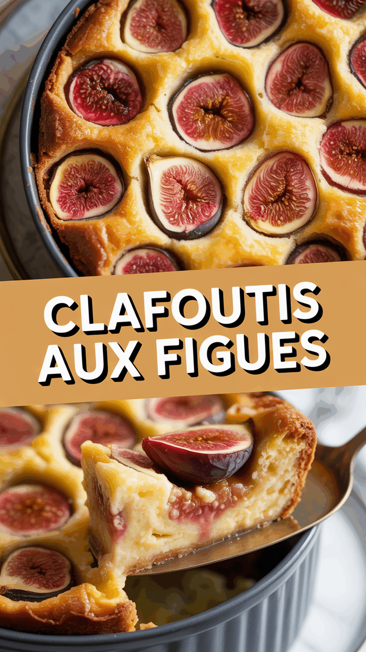 Clafoutis aux Figues dessert original