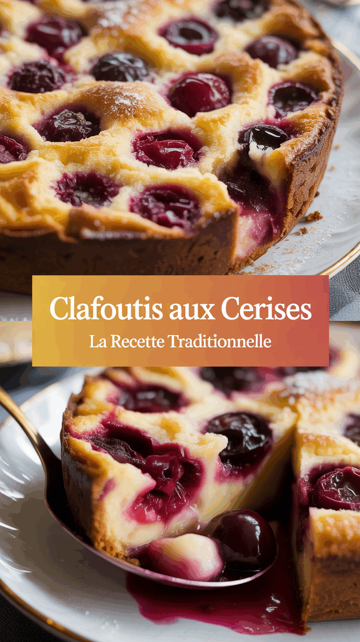Clafoutis aux cerises La recette traditionnelle