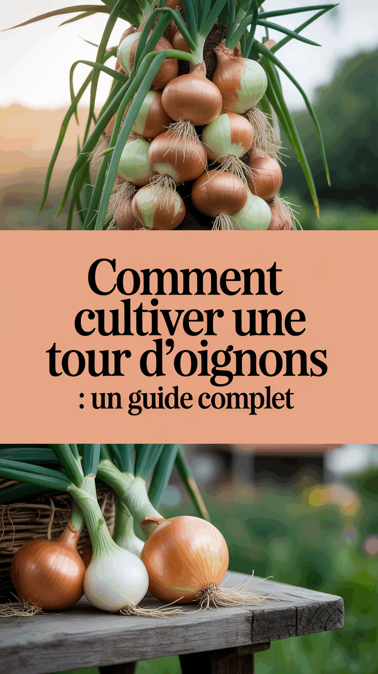 Comment Cultiver une Tour d’Oignons : Un Guide Complet