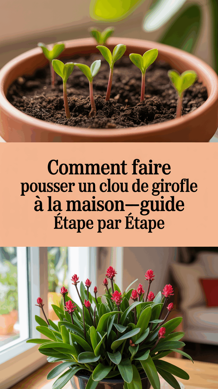 Comment Faire Pousser un Clou de Girofle à la Maison—Guide Étape par Étape