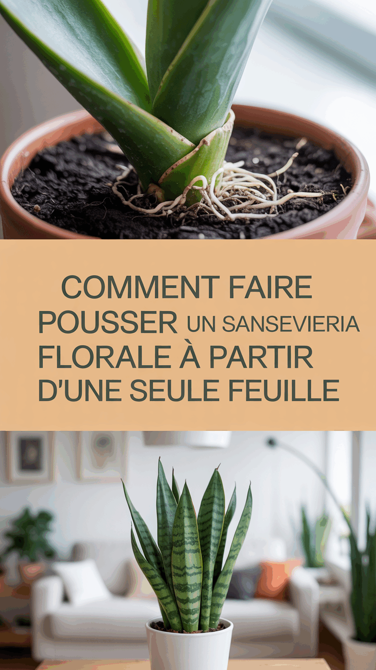 Comment Faire Pousser une Sansevieria Florale à Partir d’une Seule Feuille