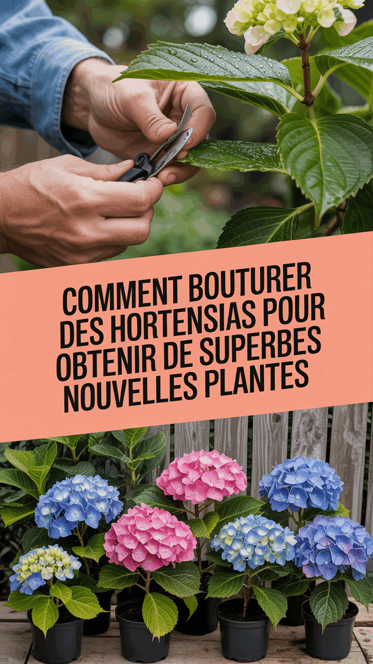 Comment bouturer des hortensias pour obtenir de superbes nouvelles plantes