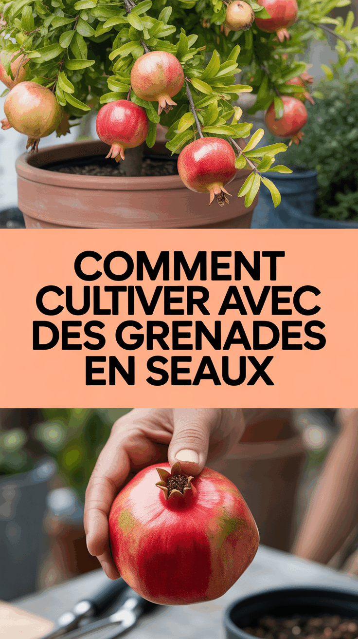 Comment cultiver avec succès des grenades en seaux