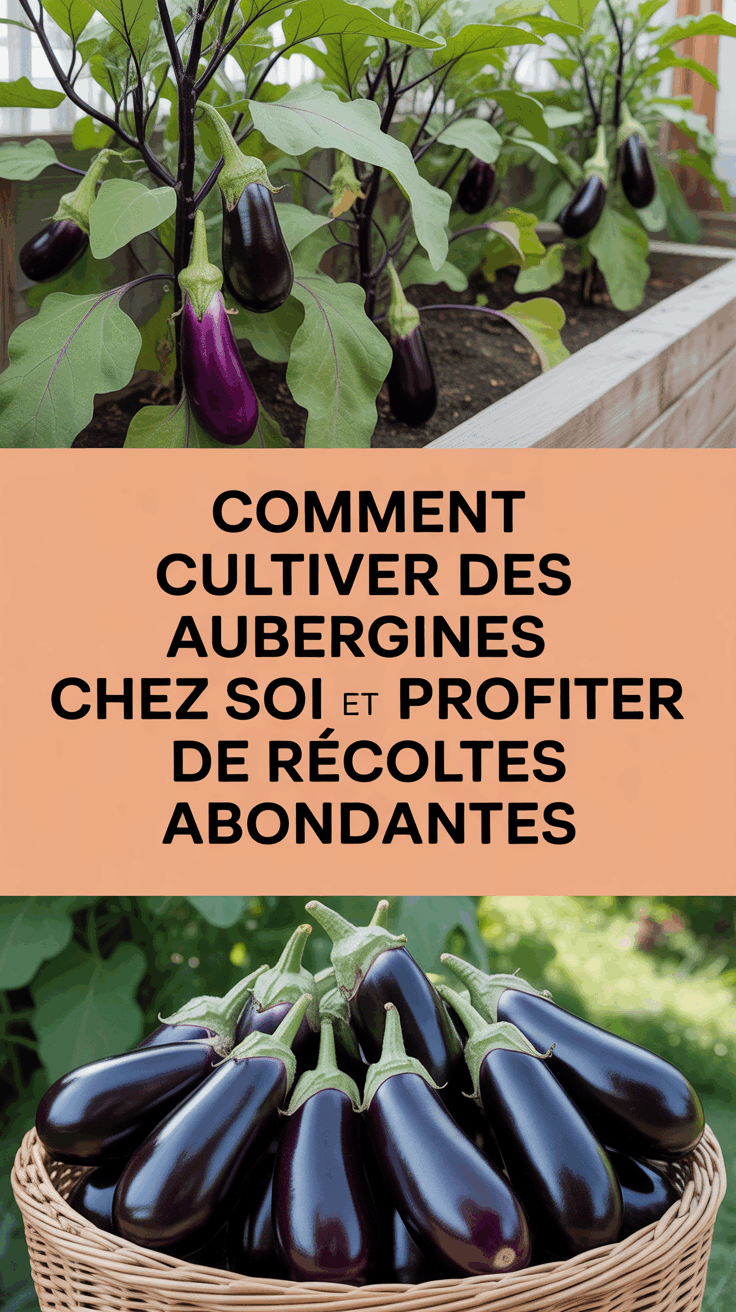 Comment cultiver des aubergines chez soi et profiter de récoltes abondantes