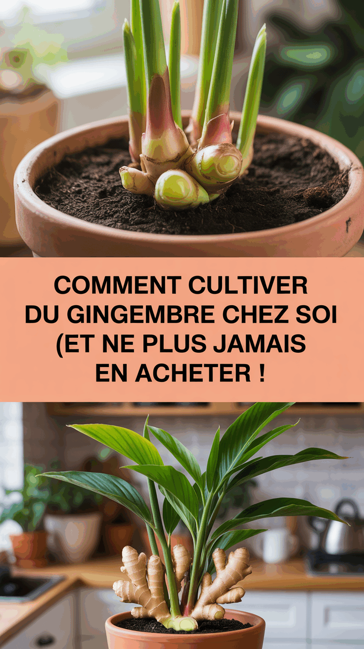 Comment cultiver du gingembre chez soi (et ne plus jamais en acheter !)