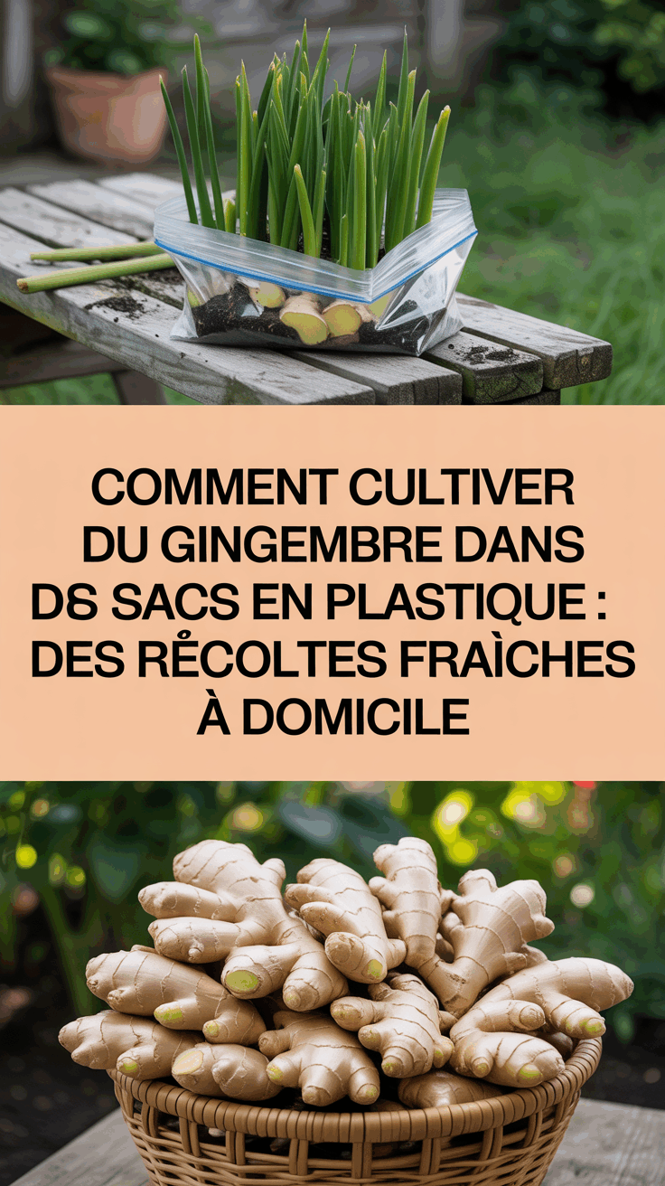 Comment cultiver du gingembre dans des sacs en plastique : des récoltes fraîches à domicile