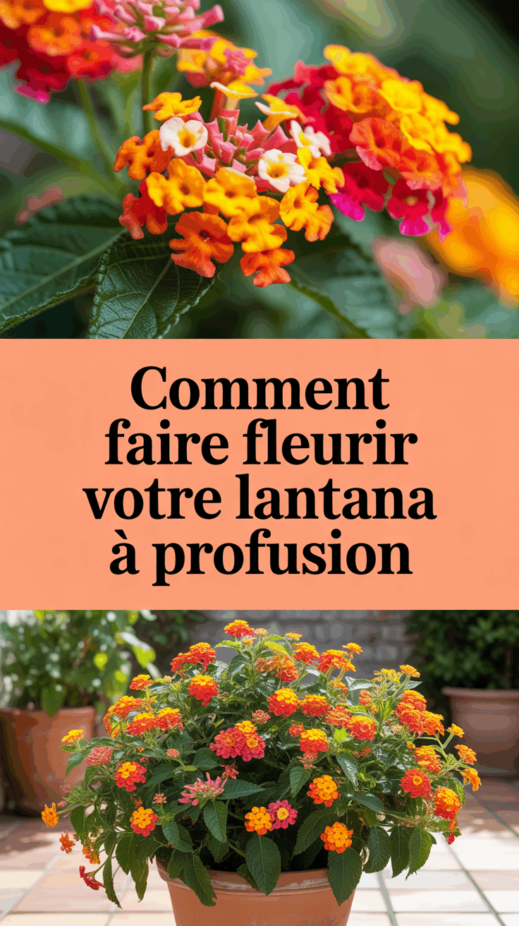 Comment faire fleurir votre lantana à profusion