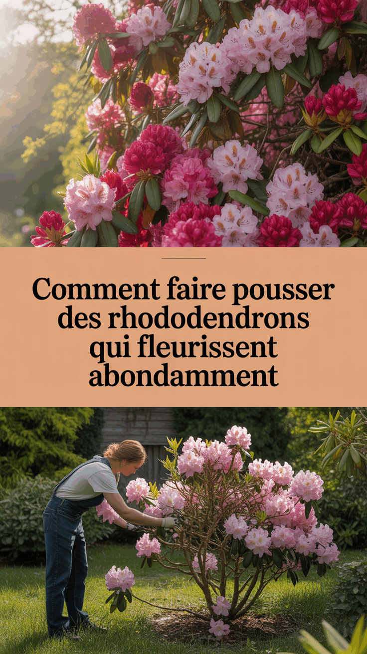 Comment faire pousser des rhododendrons qui fleurissent abondamment
