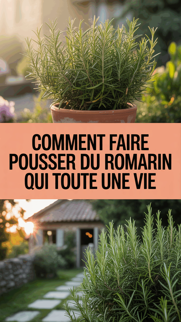 Comment faire pousser du romarin qui dure toute une vie