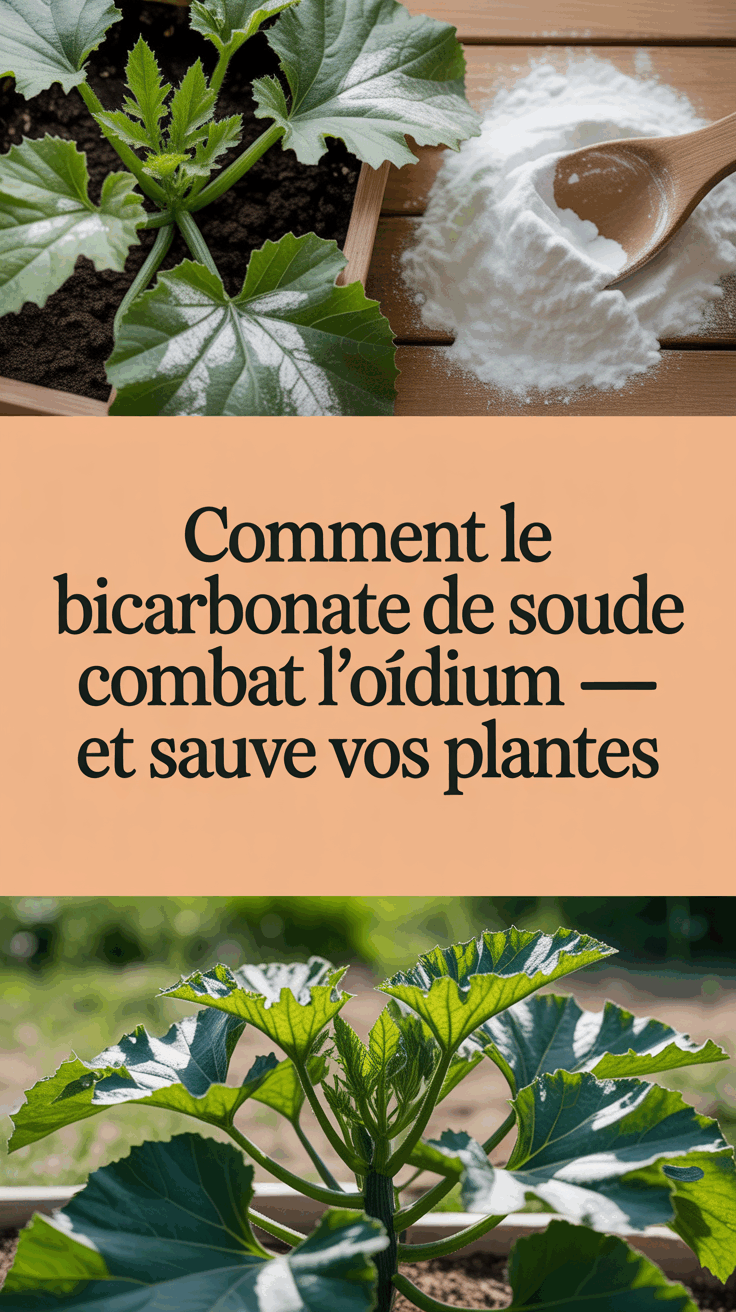 Comment le bicarbonate de soude combat l&rsquo;oïdium — et sauve vos plantes