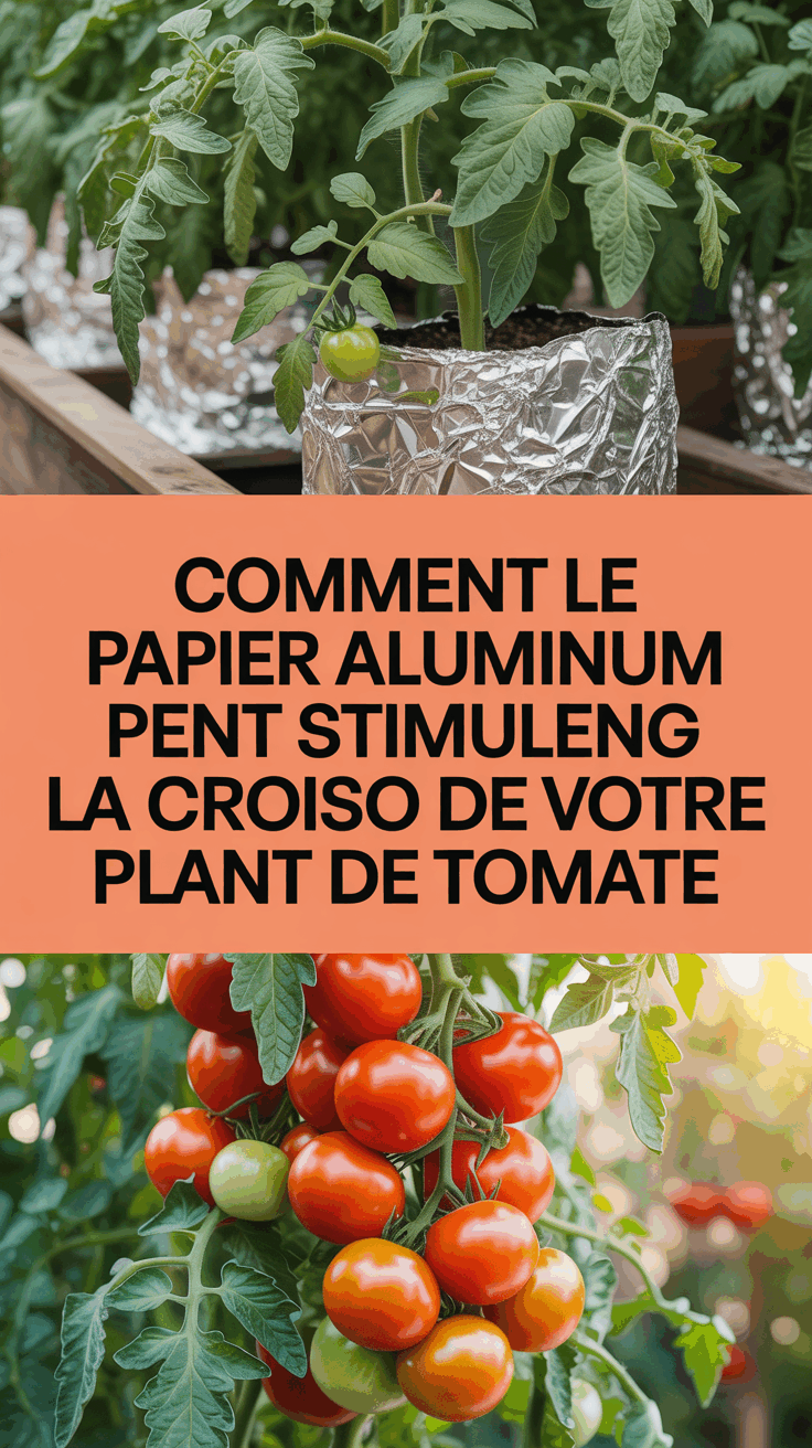 Comment le papier aluminium peut stimuler la croissance de votre plant de tomate