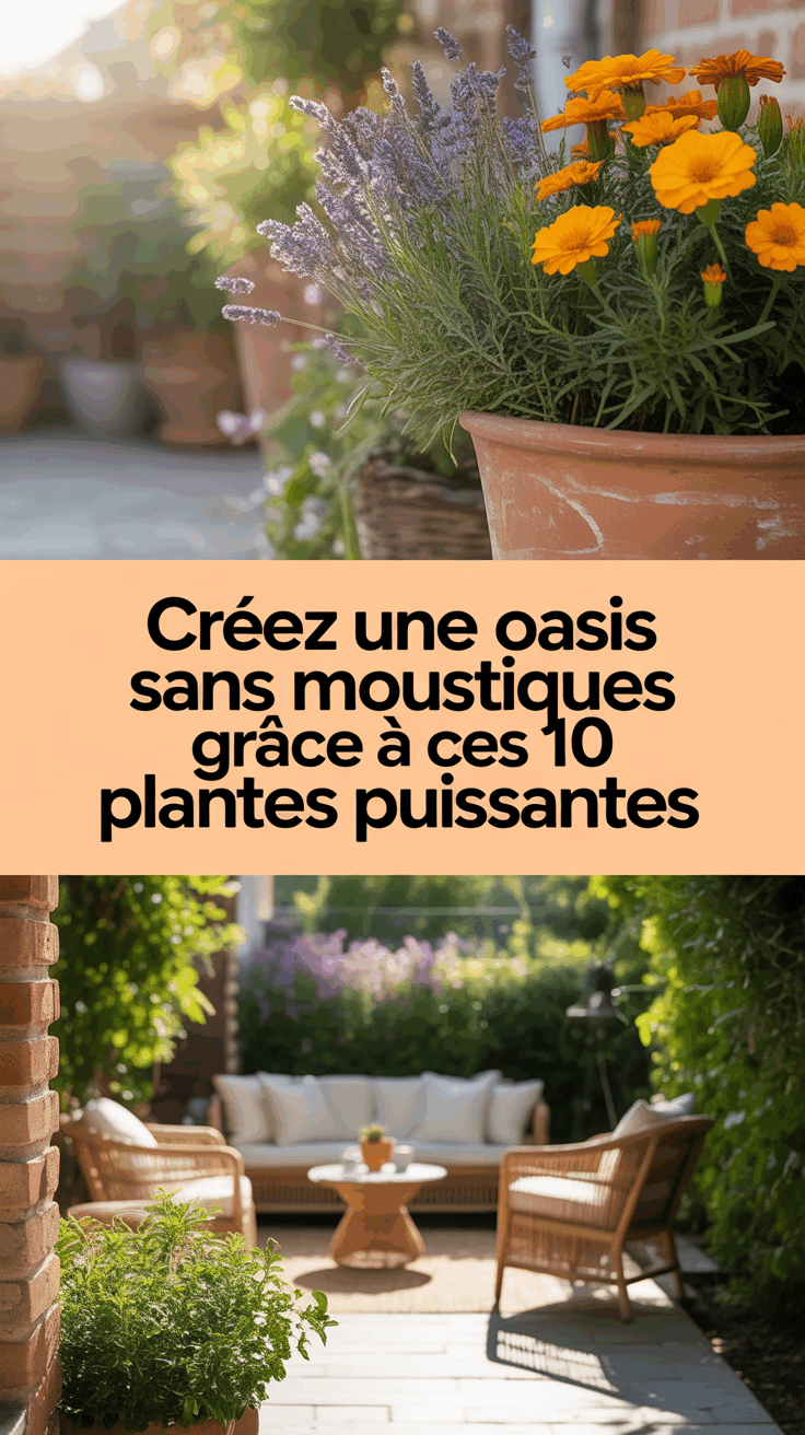 Créez une oasis sans moustiques grâce à ces 10 plantes puissantes