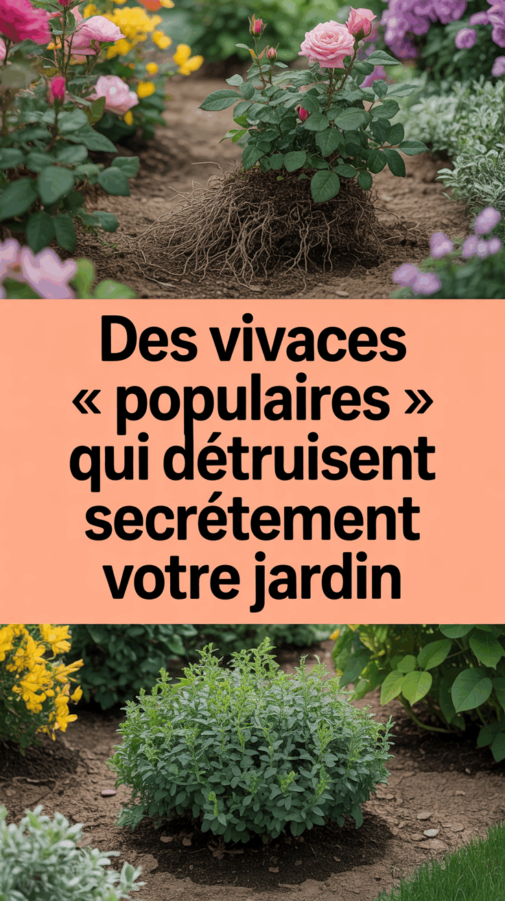 Des vivaces « populaires » qui détruisent secrètement votre jardin