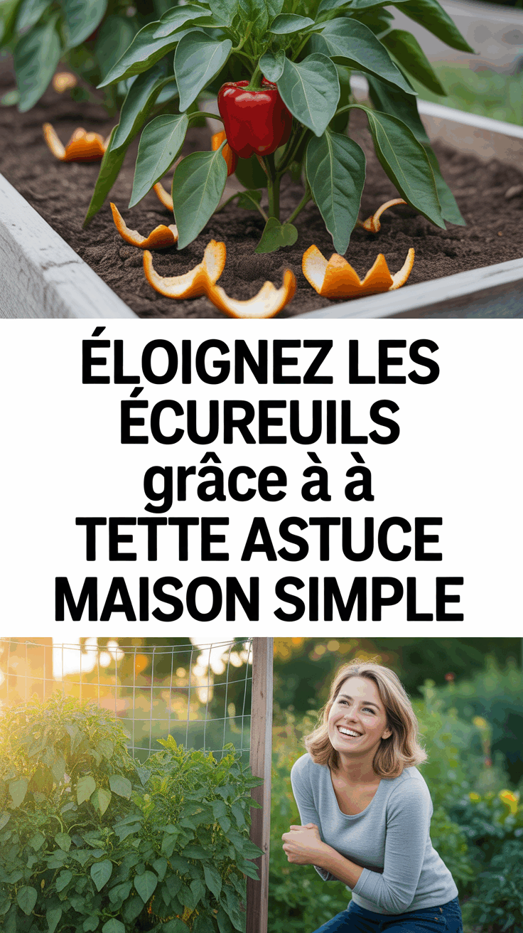 Éloignez les écureuils grâce à cette astuce maison simple