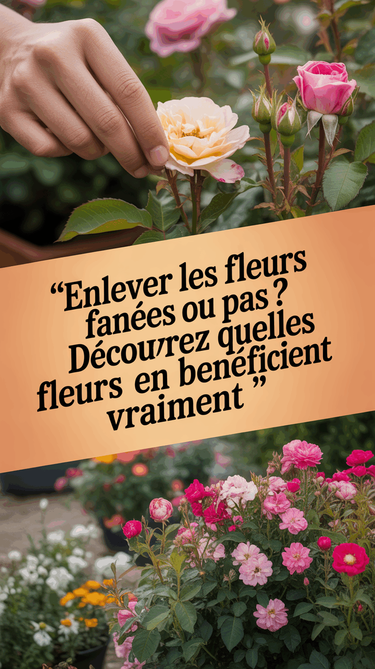 Enlever les fleurs fanées ou pas ? Découvrez quelles fleurs en bénéficient vraiment