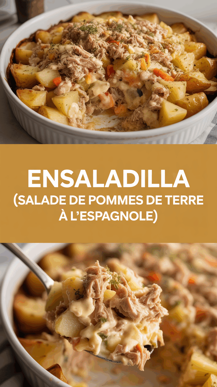 Ensaladilla (salade de pommes de terre à l&rsquo;espagnole)