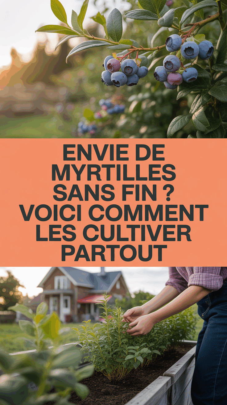 Envie de Myrtilles Sans Fin ? Voici Comment Les Cultiver Partout