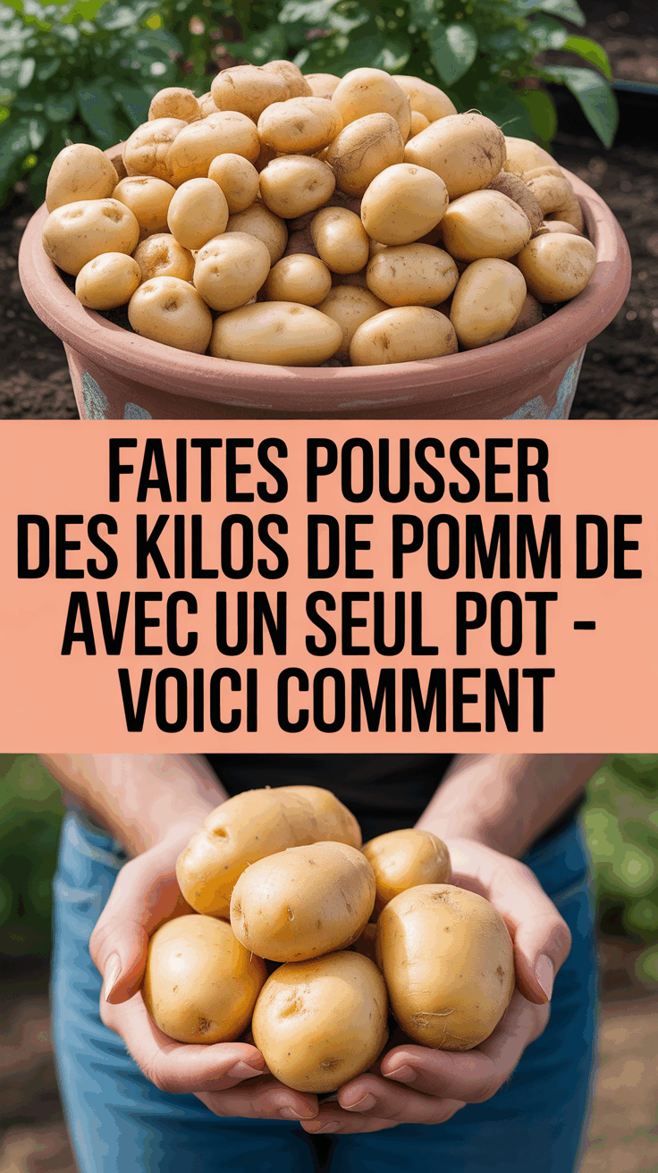 Faites Pousser Des Kilos De Pommes De Terre Avec Un Seul Pot – Voici Comment