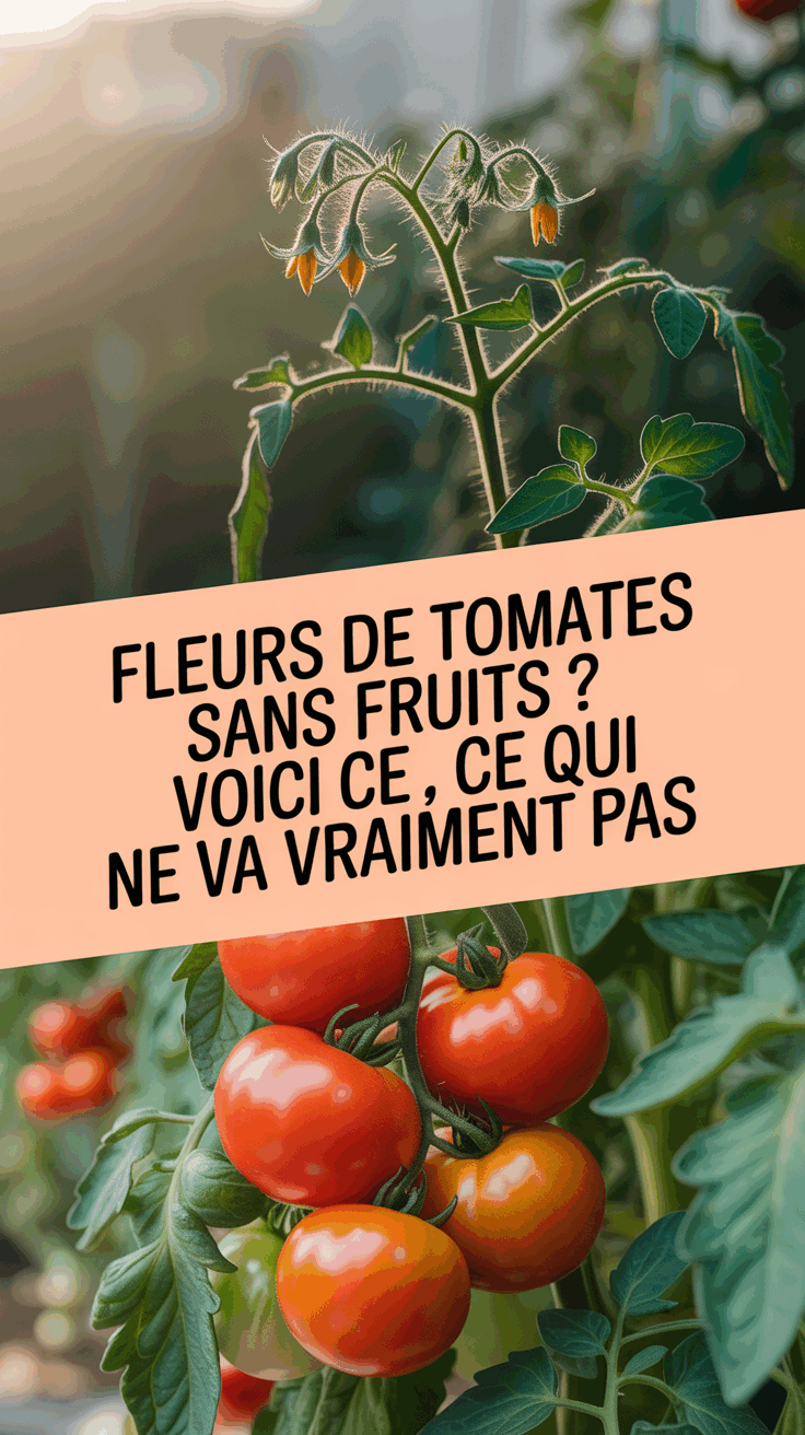 Fleurs de tomates sans fruits ? Voici ce qui ne va vraiment pas
