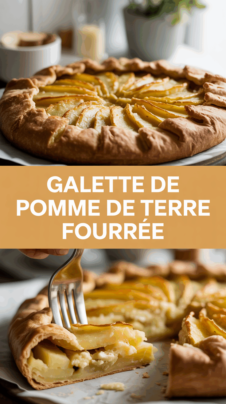 Galette de pomme de terre fourrée