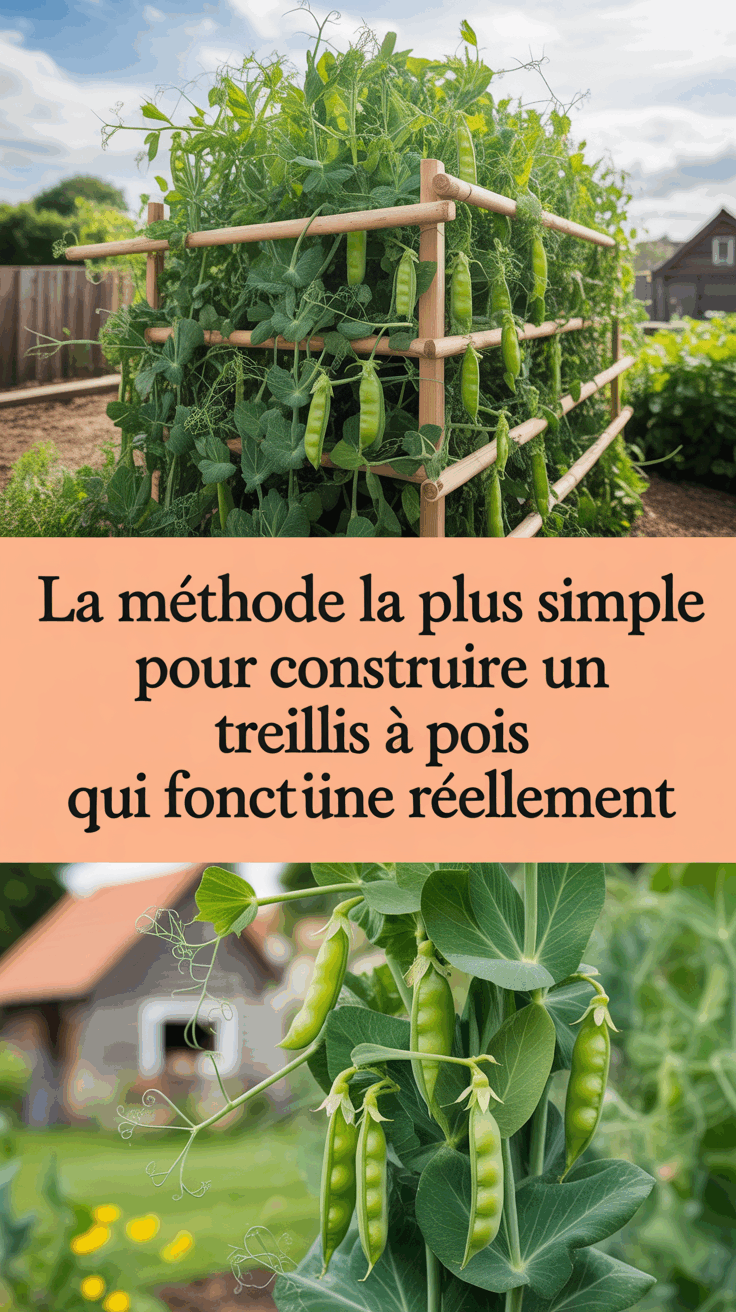 La méthode la plus simple pour construire un treillis à pois qui fonctionne réellement