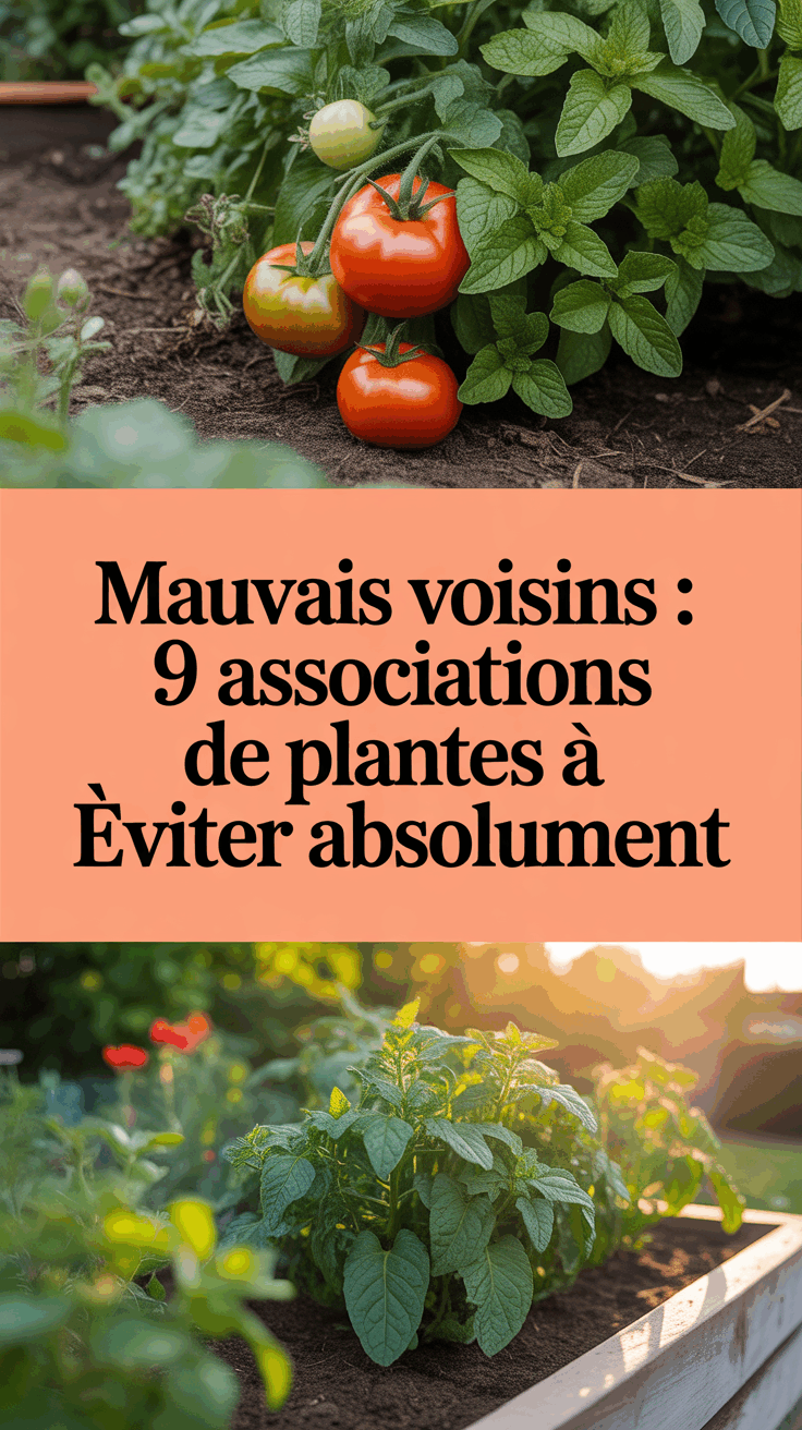 Mauvais Voisins : 9 Associations de Plantes à Éviter Absolument