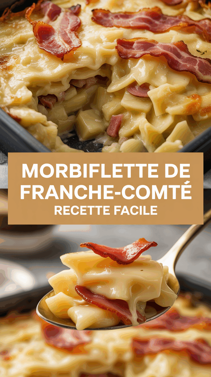 Morbiflette de Franche-Comté Recette facile