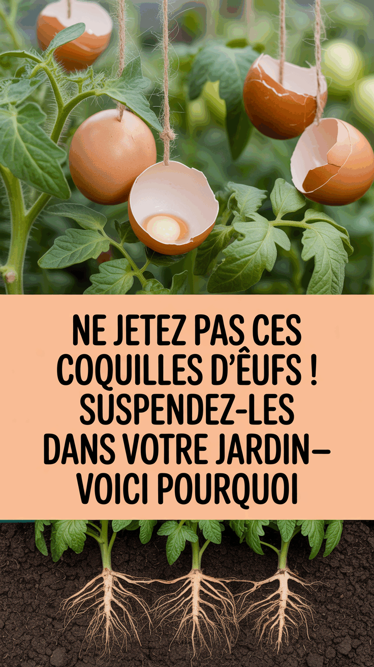 Ne jetez pas ces coquilles d&rsquo;œufs ! Suspendez-les dans votre jardin—Voici pourquoi