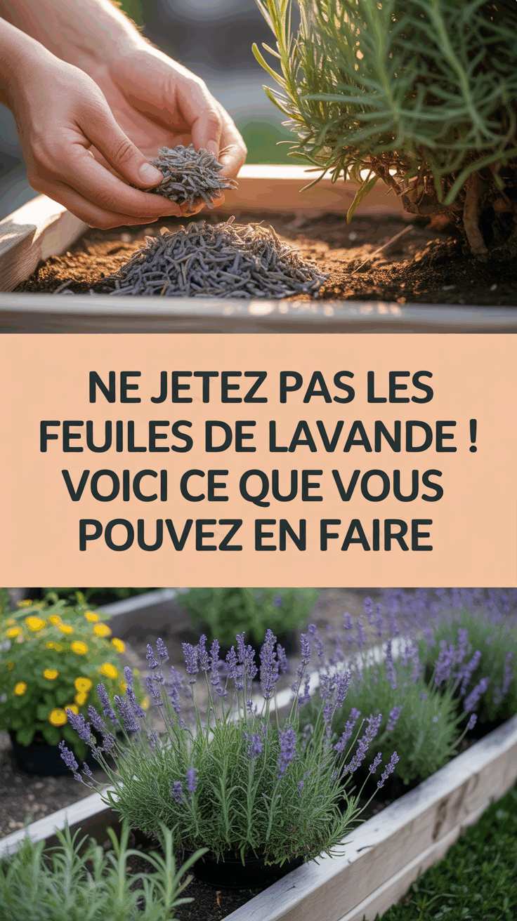 Ne jetez pas les feuilles de lavande ! Voici ce que vous pouvez en faire