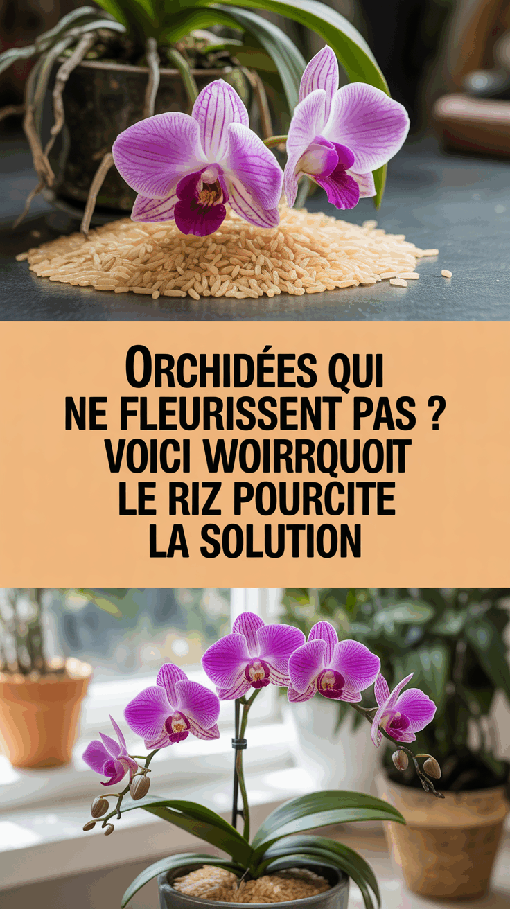 Orchidées Qui Ne Fleurissent Pas ? Voici Pourquoi Le Riz Pourrait Être La Solution