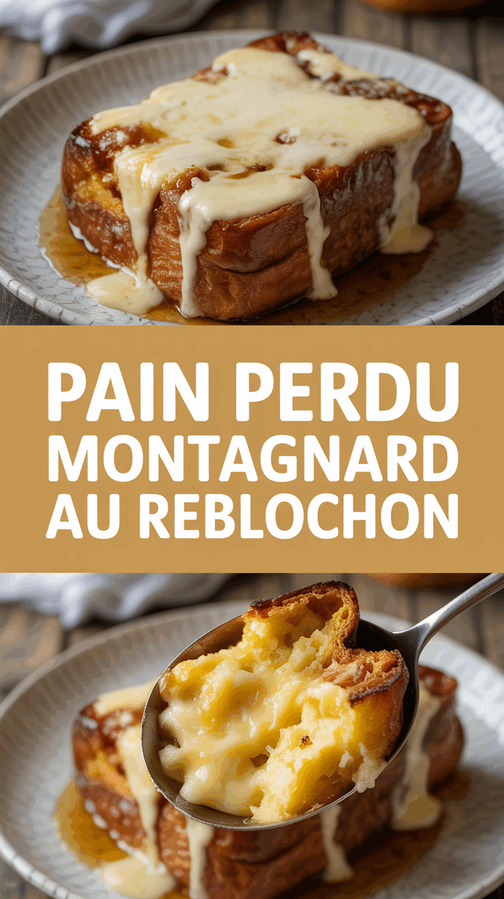 Pain perdu montagnard au Reblochon