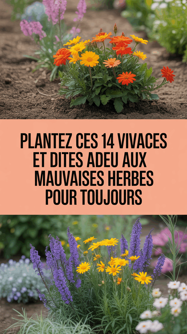 Plantez ces 14 vivaces et dites adieu aux mauvaises herbes pour toujours