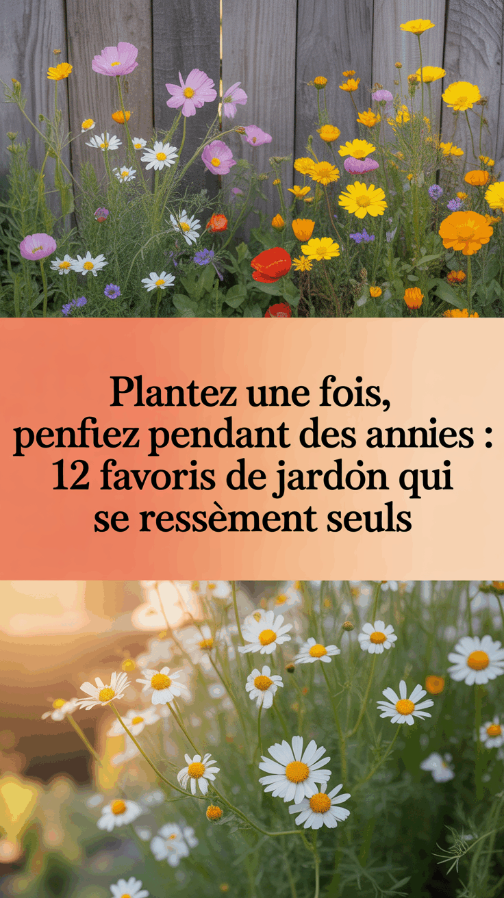 Plantez une fois, profitez pendant des années : 12 favoris de jardin qui se ressèment seuls