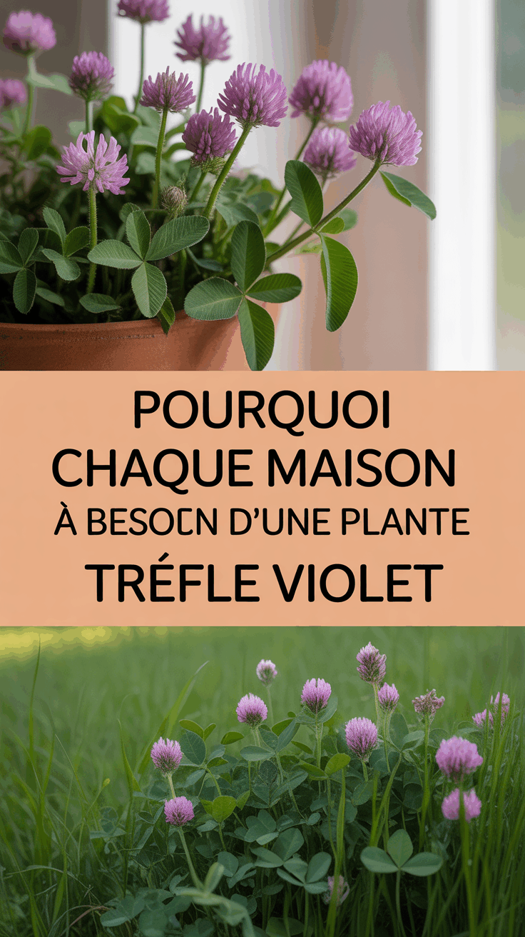 Pourquoi Chaque Maison A Besoin d’une Plante Trèfle Violet