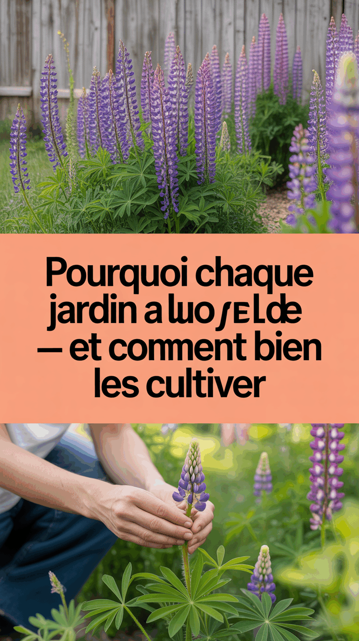 Pourquoi chaque jardin a besoin de lupins — et comment bien les cultiver