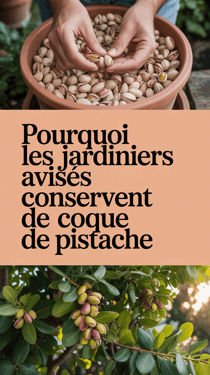 Pourquoi les jardiniers avisés conservent chaque coque de pistache