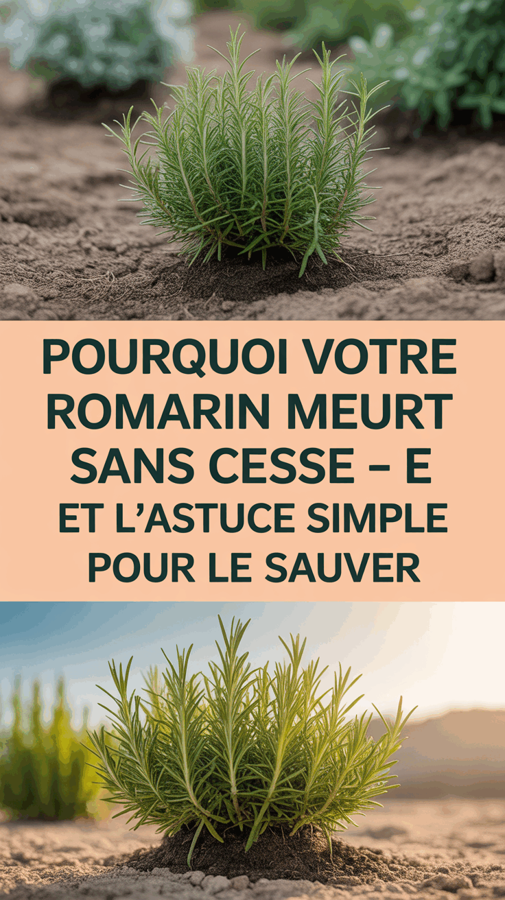 Pourquoi votre romarin meurt sans cesse – et l’astuce simple pour le sauver