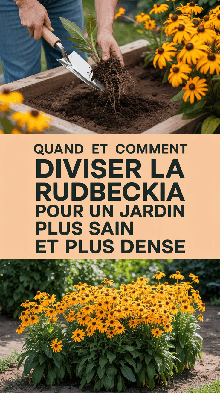 Quand et comment diviser la Rudbeckia pour un jardin plus sain et plus dense