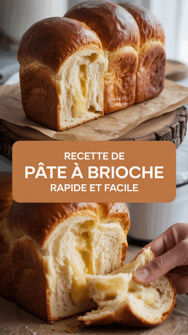 Recette de pâte à brioche rapide et facile