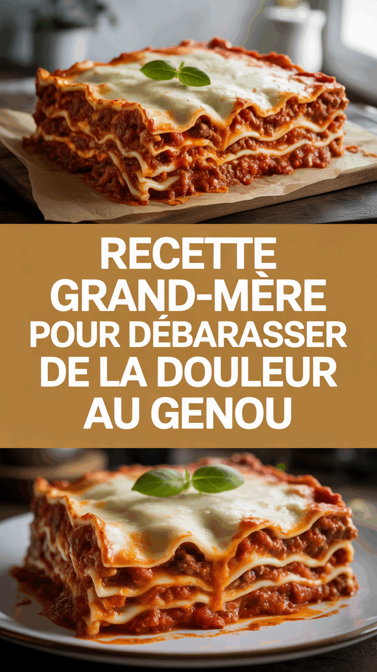 Recette grand-mère pour débarrasser de la douleur au genou