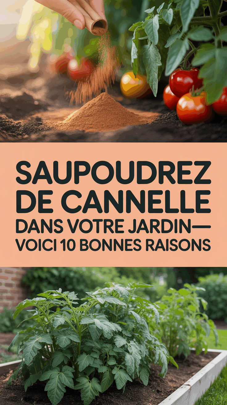 Saupoudrez de cannelle dans votre jardin—Voici 10 bonnes raisons