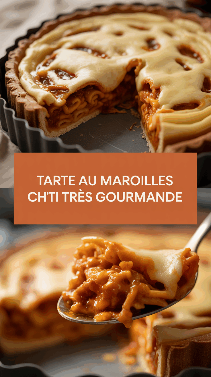 Tarte au maroilles ch’ti très gourmande