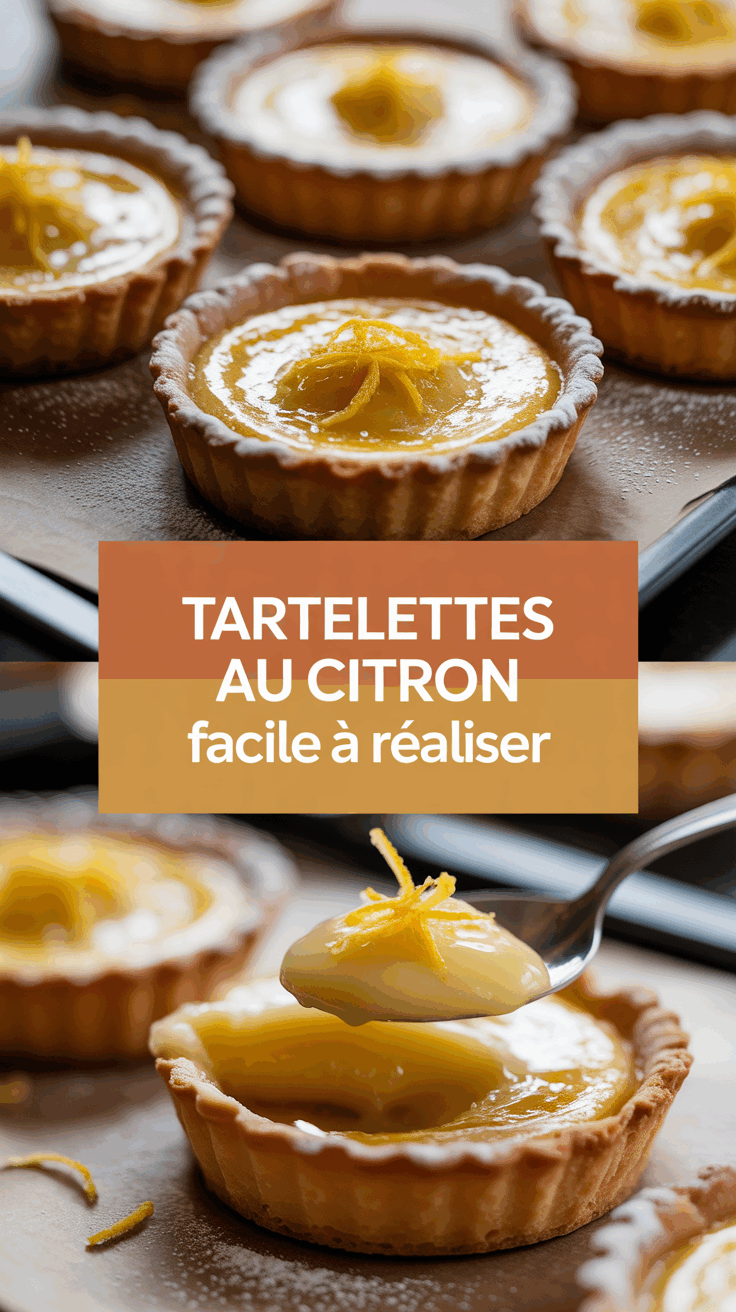 Tartelettes au citron facile à réaliser