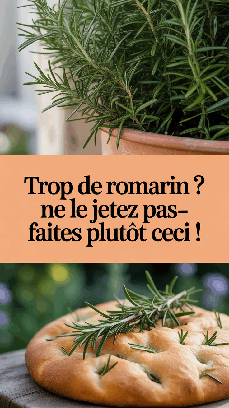 Trop de romarin ? Ne le jetez pas—faites plutôt ceci !
