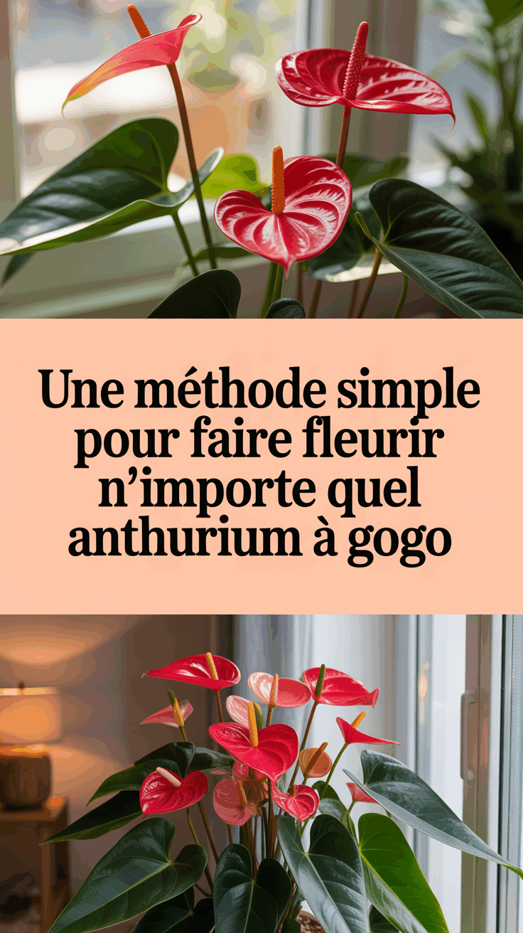 Une Méthode Simple pour Faire Fleurir N’importe Quel Anthurium à Gogo